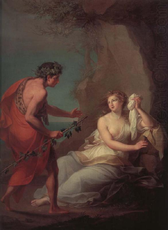 Angelika Kauffmann Bacchus entdeckt die von Theseus Verlasene Ariadne auf Naxos china oil painting image